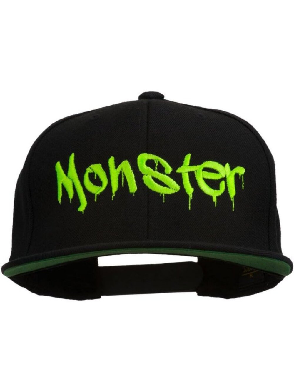 Embroidered Halloween Monster Snapback Cap | Fun Costume Accessory